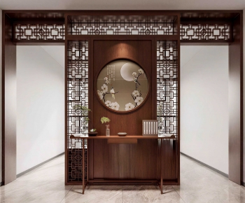 New Chinese Style Hallway-ID:299206977
