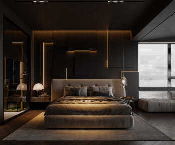 Modern Bedroom-ID:731947908