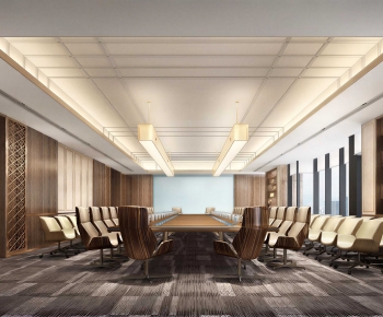 Modern Meeting Room-ID:744005928