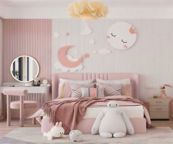 Modern Girl's Room Daughter's Room-ID:749001984