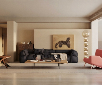 Wabi-sabi Style A Living Room-ID:141377937