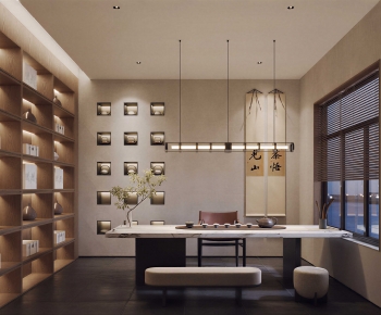 New Chinese Style Tea House-ID:935544971