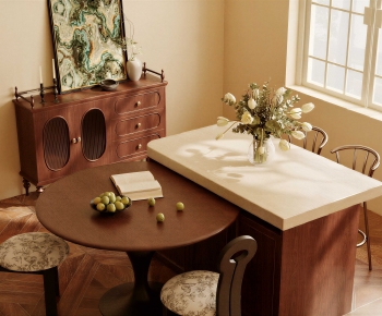 Modern Dining Table And Chairs-ID:222640056