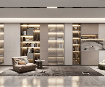 Modern A Living Room-ID:984525929