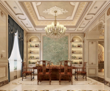 European Style Dining Room-ID:878921992