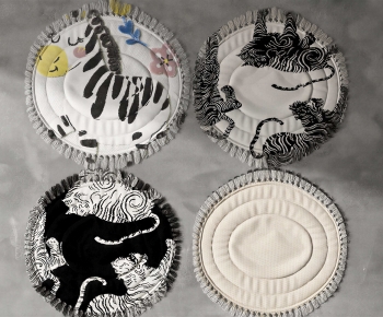 Modern Circular Carpet-ID:694118028