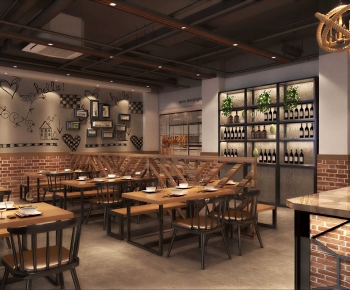 Industrial Style Restaurant-ID:176115048