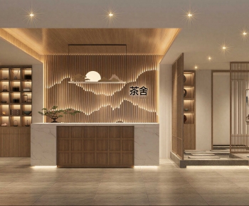 New Chinese Style Teahouse Tea House-ID:148211006