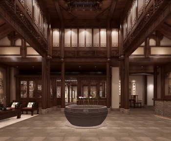 Chinese Style Lobby Hall-ID:438940559