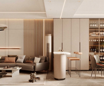 Modern A Living Room-ID:951361897