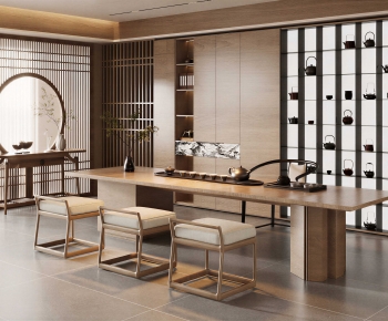 New Chinese Style Tea House-ID:636437899