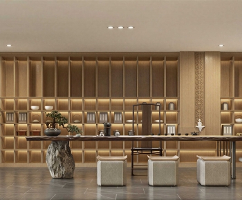 New Chinese Style Tea House-ID:305217984