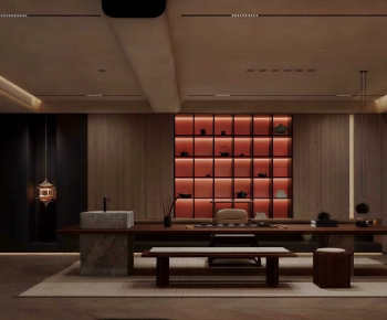 New Chinese Style Tea House-ID:488904009