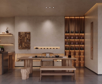 New Chinese Style Tea House-ID:725456006