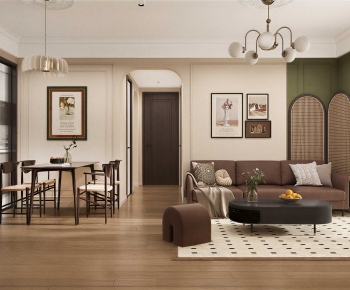 Modern A Living Room-ID:262348898