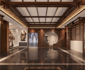 Chinese Style Office Reception Desk-ID:796848068