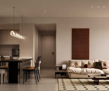 Modern A Living Room-ID:718739035