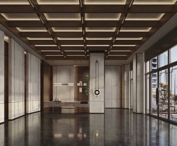 New Chinese Style Reception Hall-ID:207994947