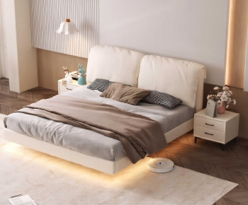 Modern Double Bed-ID:154112105