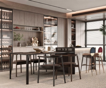 New Chinese Style Dining Room-ID:182579042