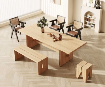 Modern Dining Table And Chairs-ID:411612039