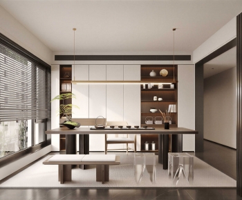 New Chinese Style Tea House-ID:296546946