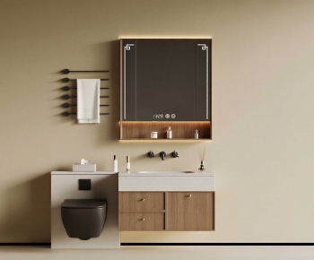 Modern Bathroom Cabinet-ID:913652908