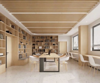 Modern Bookstore Book Bar-ID:542732006