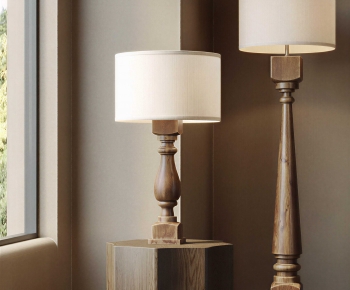 Wabi-sabi Style Table Lamp-ID:544029001