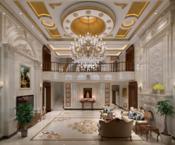 European Style A Living Room-ID:355472095