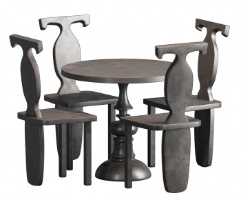 Modern Dining Table And Chairs-ID:360615029