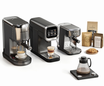 Modern Kitchen Electric Coffee Machine-ID:436690099