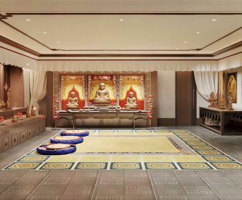 New Chinese Style Buddhist Temples-ID:421571026