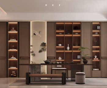 New Chinese Style Tea House-ID:285012962