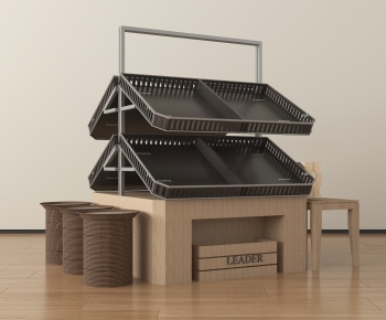 Modern Supermarket Shelf-ID:381294973