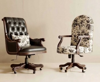 French Style Office Chair-ID:601084953