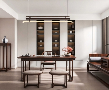 New Chinese Style Tea House-ID:972158919