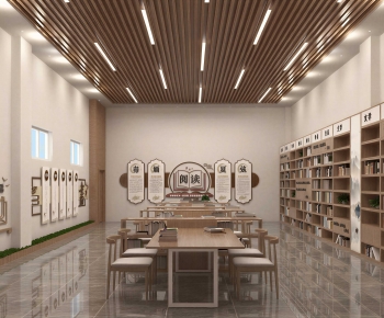 New Chinese Style Bookstore Book Bar-ID:811820036