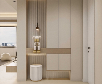 Modern Entrance Cabinet-ID:153333902