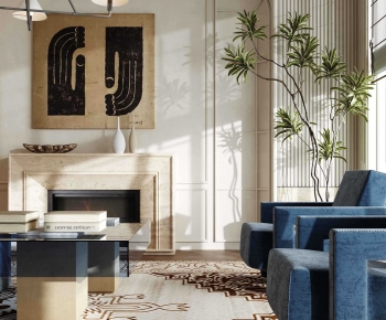 Modern A Living Room-ID:106730574