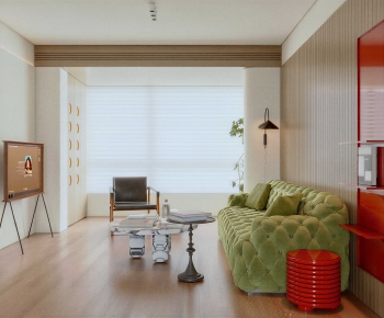 Modern A Living Room-ID:683949951