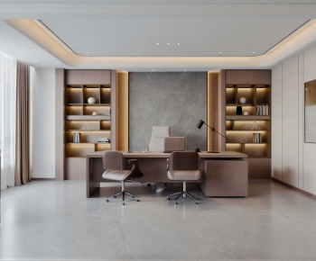 New Chinese Style Manager's Office-ID:368880999