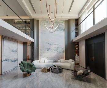 Modern A Living Room-ID:436674122