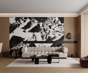 Modern A Living Room-ID:365701915