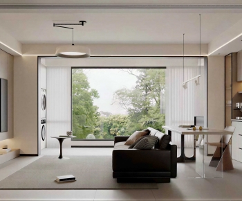 Modern A Living Room-ID:996112116