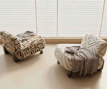 French Style Single Sofa-ID:852258923