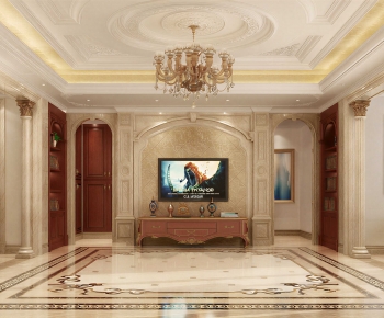 European Style A Living Room-ID:862577924