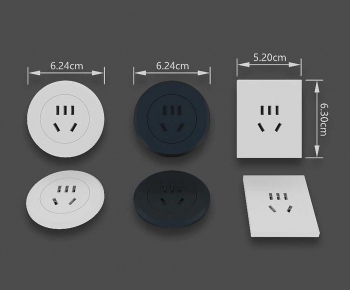 Modern Switch Socket Panel-ID:637880091