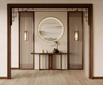 New Chinese Style Door-ID:423422102