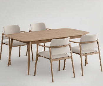 Modern Dining Table And Chairs-ID:687458047